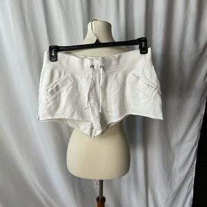 ✨ Victoria’s Secret White Lounge Shorts | Drawstring | Size M